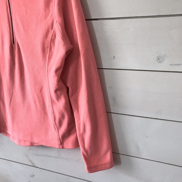 Old Navy Pink 1/2 Zip Fleece Pullover Jacket - Picture 5 of 6